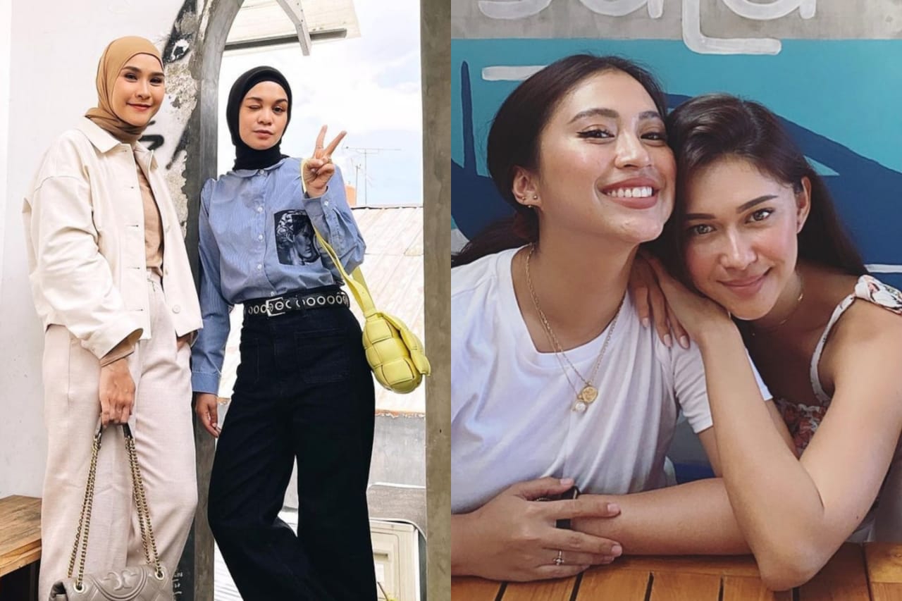 Potret Kedekatan dan Kekompakan Para Artis dengan Saudara Ipar