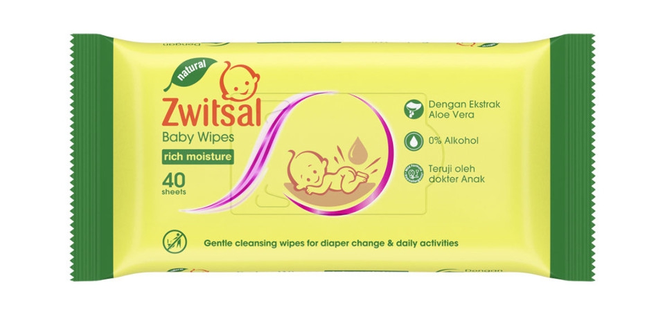 Zwitsal baby wipes