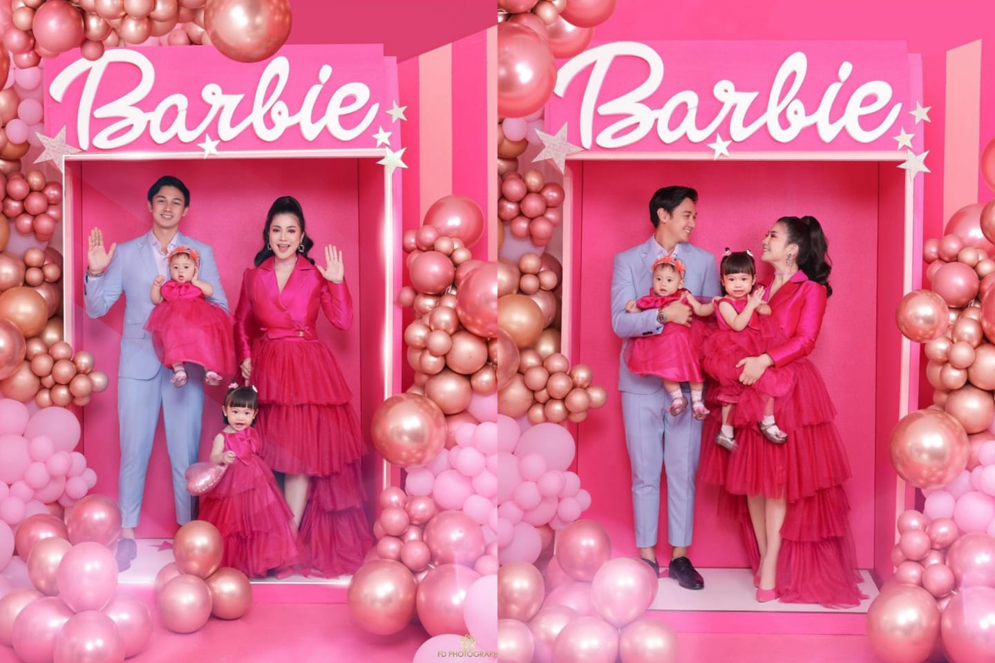 Barbie Family ala keluarga Felicya Angelista dan Caesar Hito