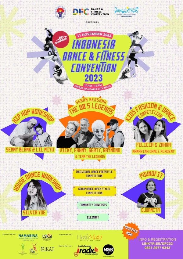 Indonesia Dance & Fitness Convention 2023