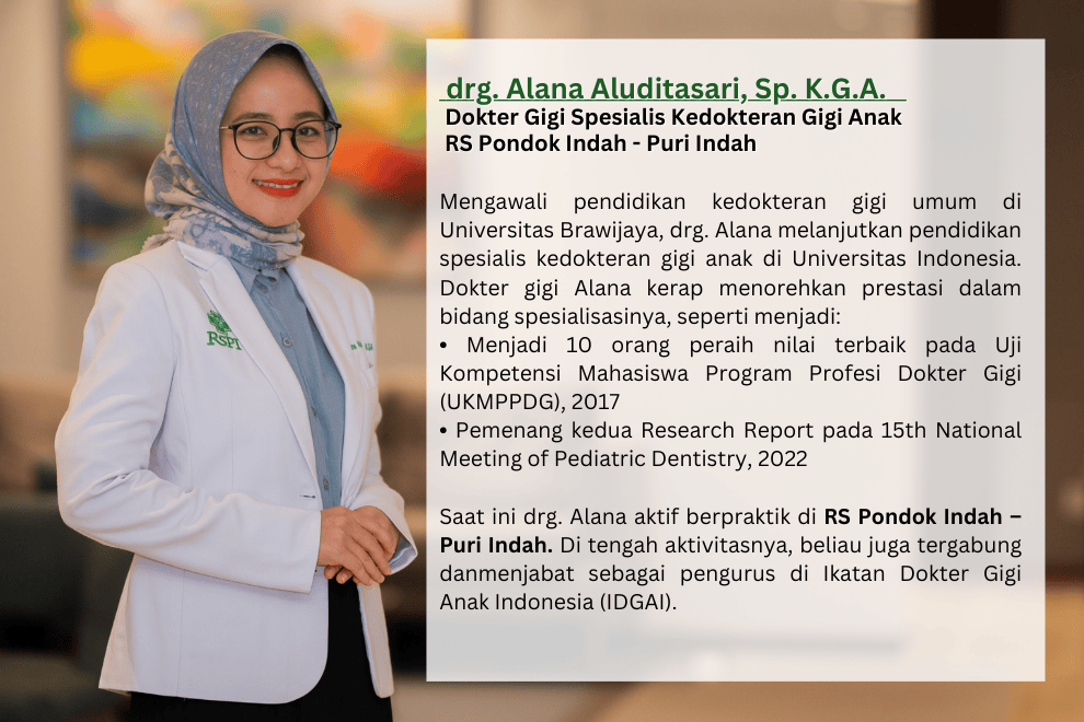 Ddrg. Alana Aluditasari, Sp.K.G.A