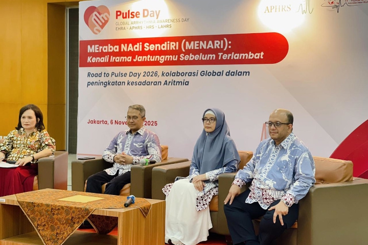 Road to Pulse Day 2026 Ajak Masyarakat Kenali Aritmia dengan Meraba Nadi Sendiri