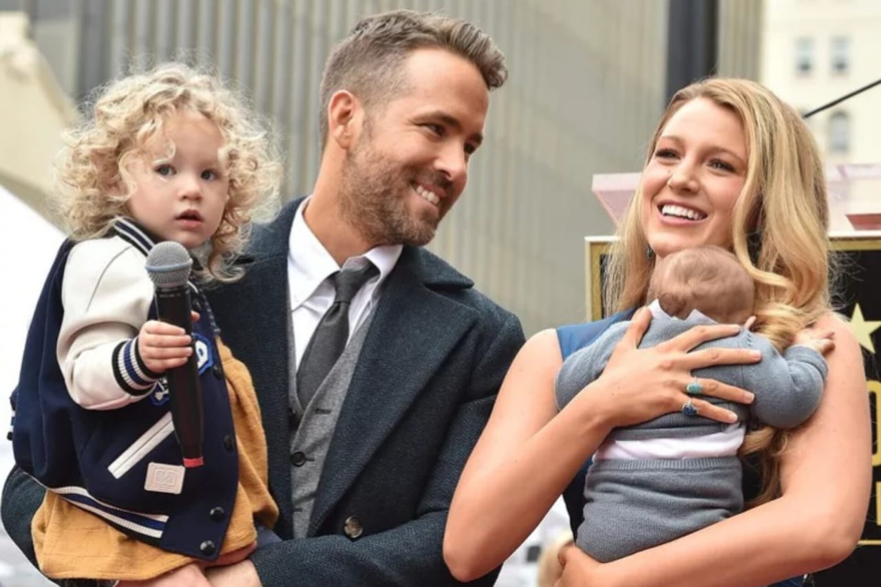 Ryan Reynolds dan anak-anaknya