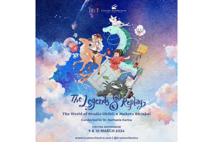 Konser The Legends 8, Bawa Kembali Indahnya Dunia Ghibli X Makoto Shinkai