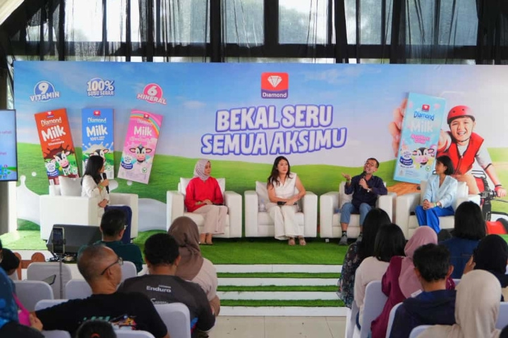 Dukung Generasi Alpha Tumbuh Sehat dan Aktif, Diamond UHT Milk Luncurkan "Bekal Seru Semua Aksimu"