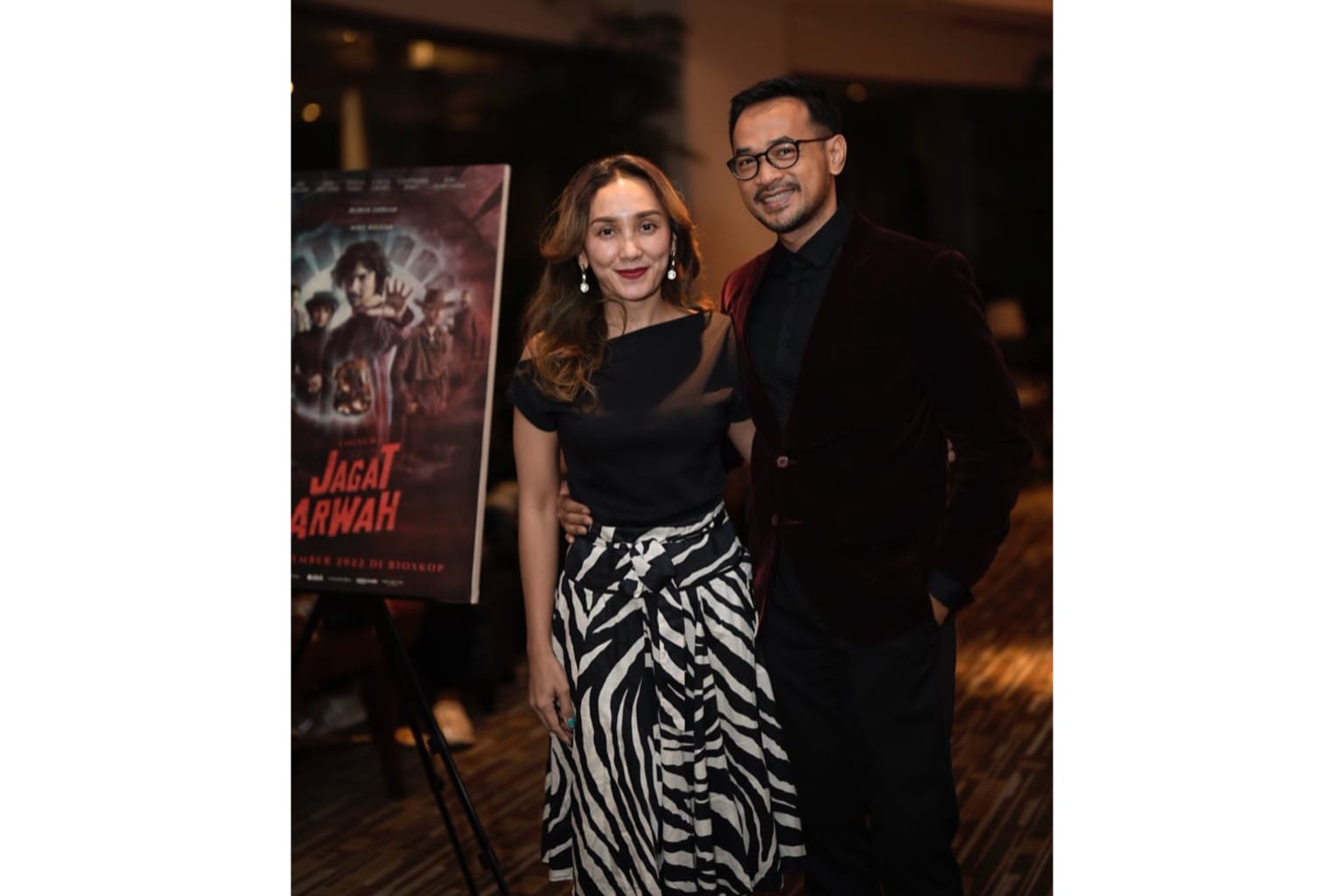 Oka Antara di Gala Premiere Film Jagat Arwah