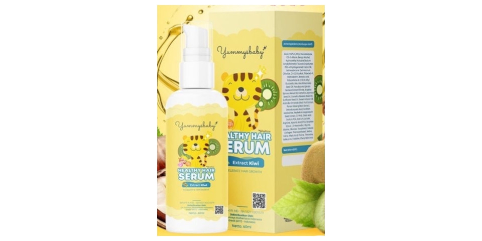 Yummy baby hair serum