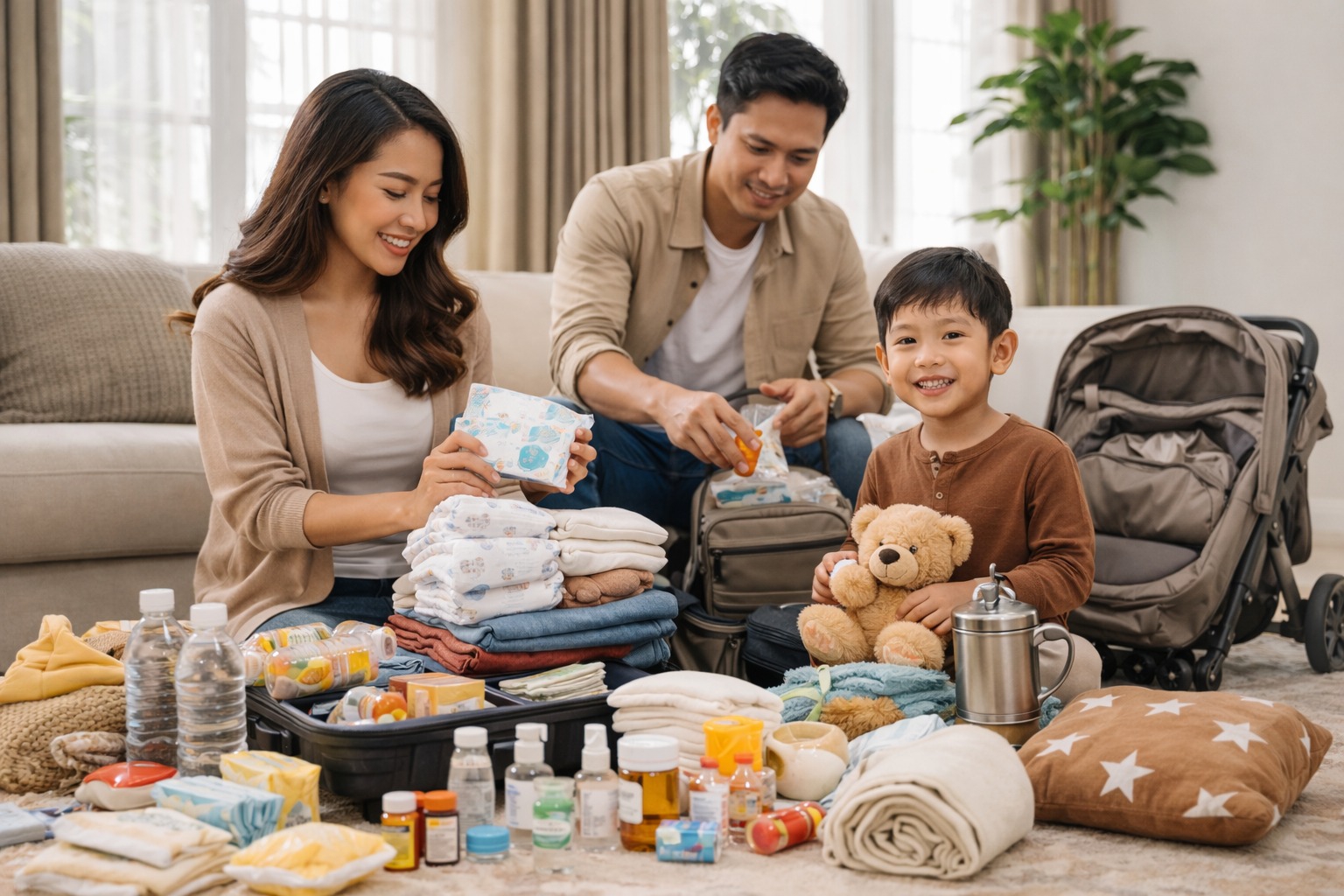 10 Barang Wajib Dibawa Saat Mudik dengan Balita agar Perjalanan Lebih Tenang