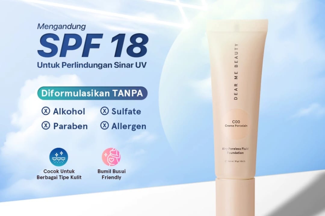 8 Rekomendasi foundation yang aman untuk ibu hamil