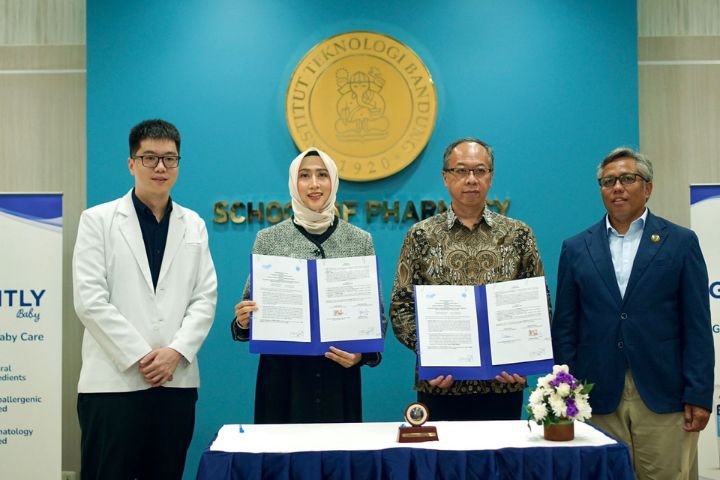 Kolaborasi Gently Baby dengan ITB Ciptakan Teknologi CERA-CARE BIOME&trade; untuk Kesehatan Kulit Bayi