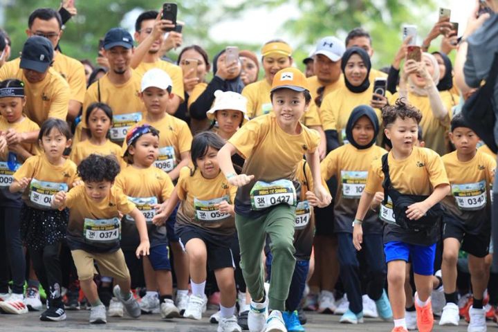 Wilio Sukses Menyelenggarakan Family Charity Fun Run, Miles of Smiles