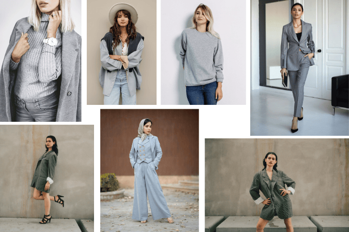 Inspirasi Mix and Match Warna Abu-Abu agar Tampil Stylish Setiap Hari