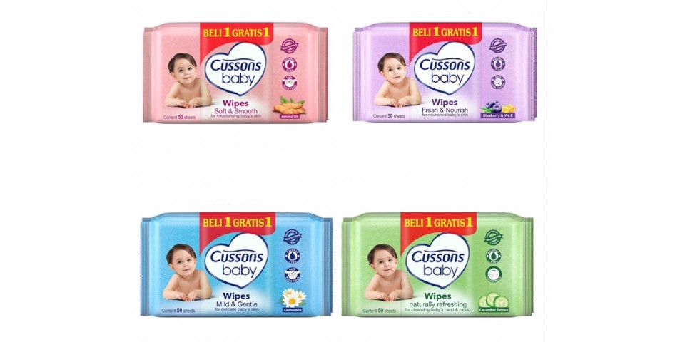 Cussons baby wipes