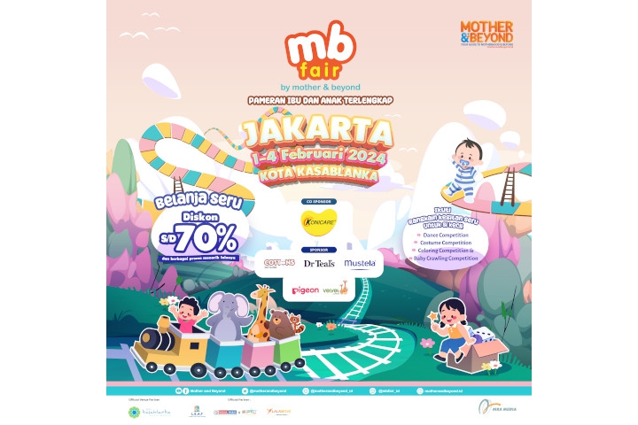 Siap-siap, Moms! MB Fair Jakarta Bakal Digelar di Kota Kasablanka
