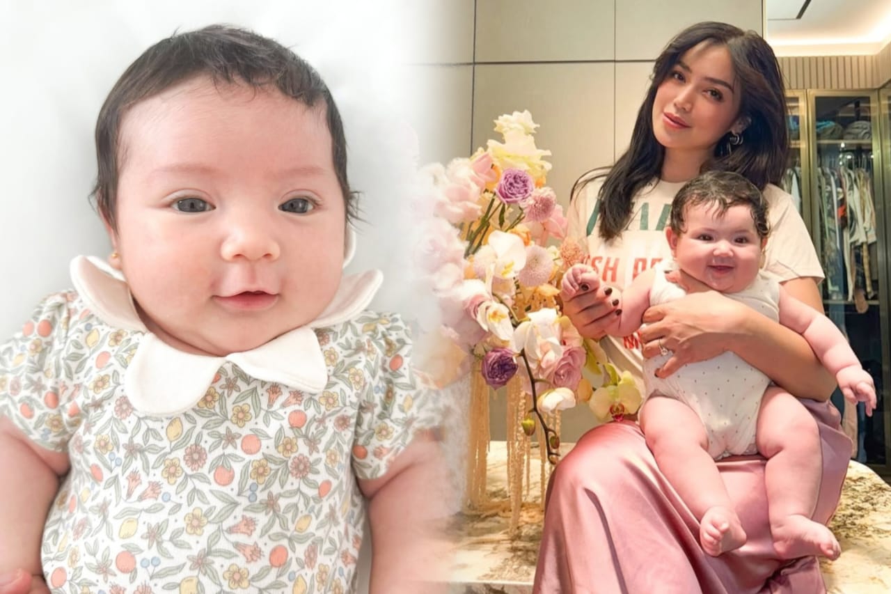 Mirip Boneka, Ini Potret Menggemaskan Hagia Alyara Verhaag, Putri Jessica Iskandar