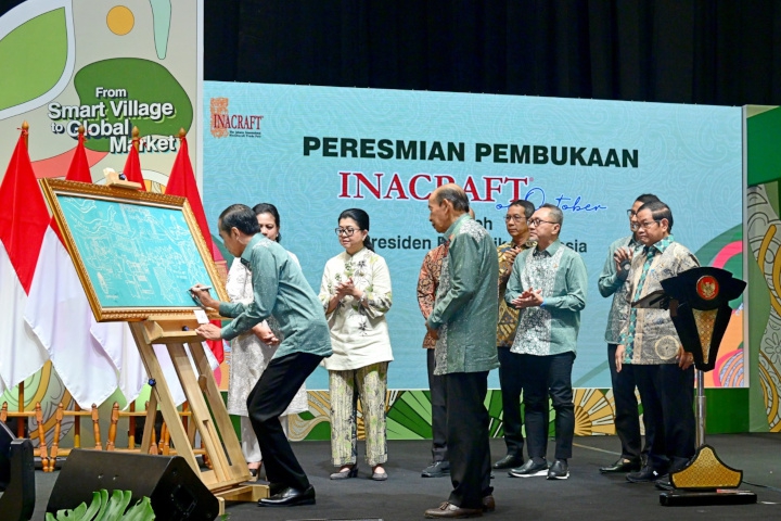 Dibuka Jokowi, Pameran UMKM INACRAFT on October Hadir di JCC