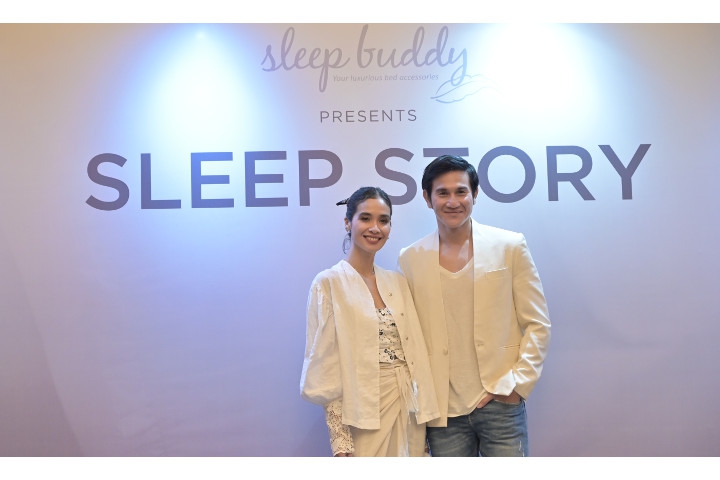 Marsha Timothy dan Vino G Bastian, brand ambassador Sleep Buddy