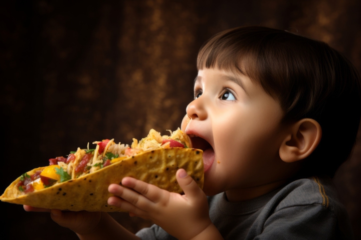 Balita Suka Makan Pedas, Bahayakah?