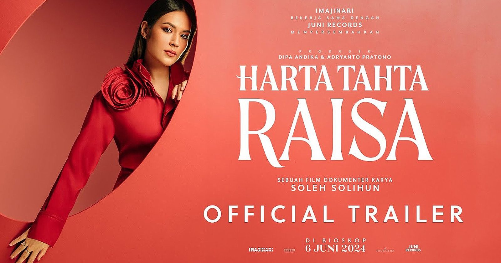 Sinopsis dan Fakta Menarik Film Harta Tahta Raisa, Ungkap Sisi Lain Raisa
