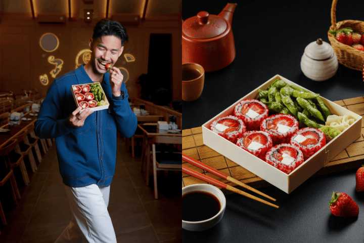 Mencoba Sensasi Sushi Buah Jumbo Persembahan Sushi Hiro x Chalton Ciptadi