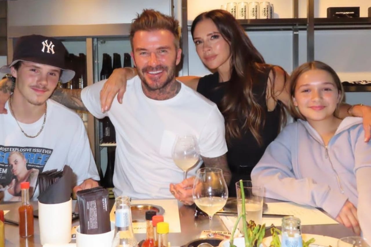 David Beckham dan anak-anaknya