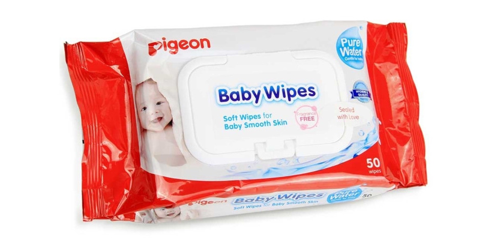 Pigeon baby wipes