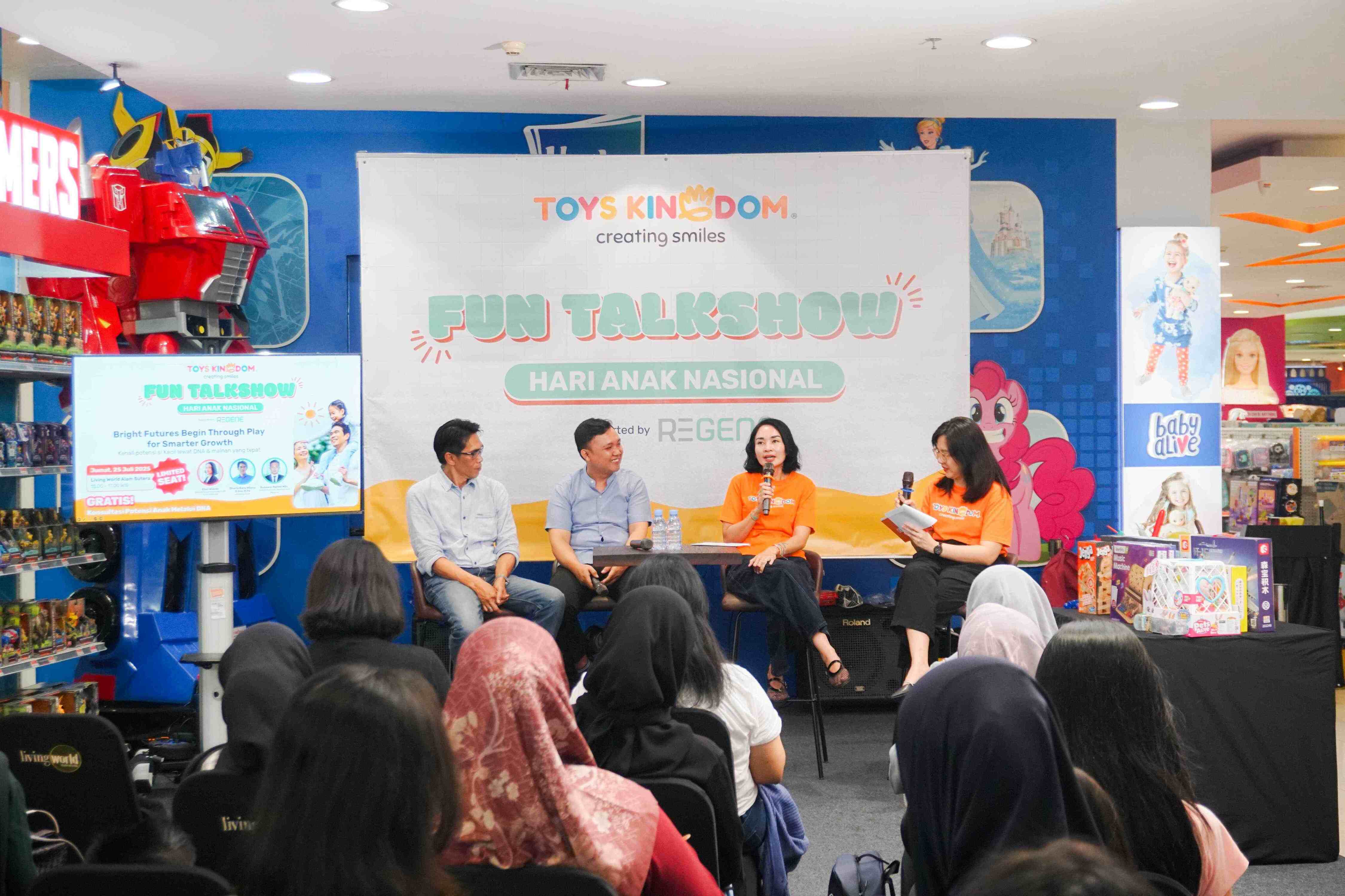 Toys Kingdom dan REGENE Kenalkan Cara Personal untuk Dukung Tumbuh Kembang Anak