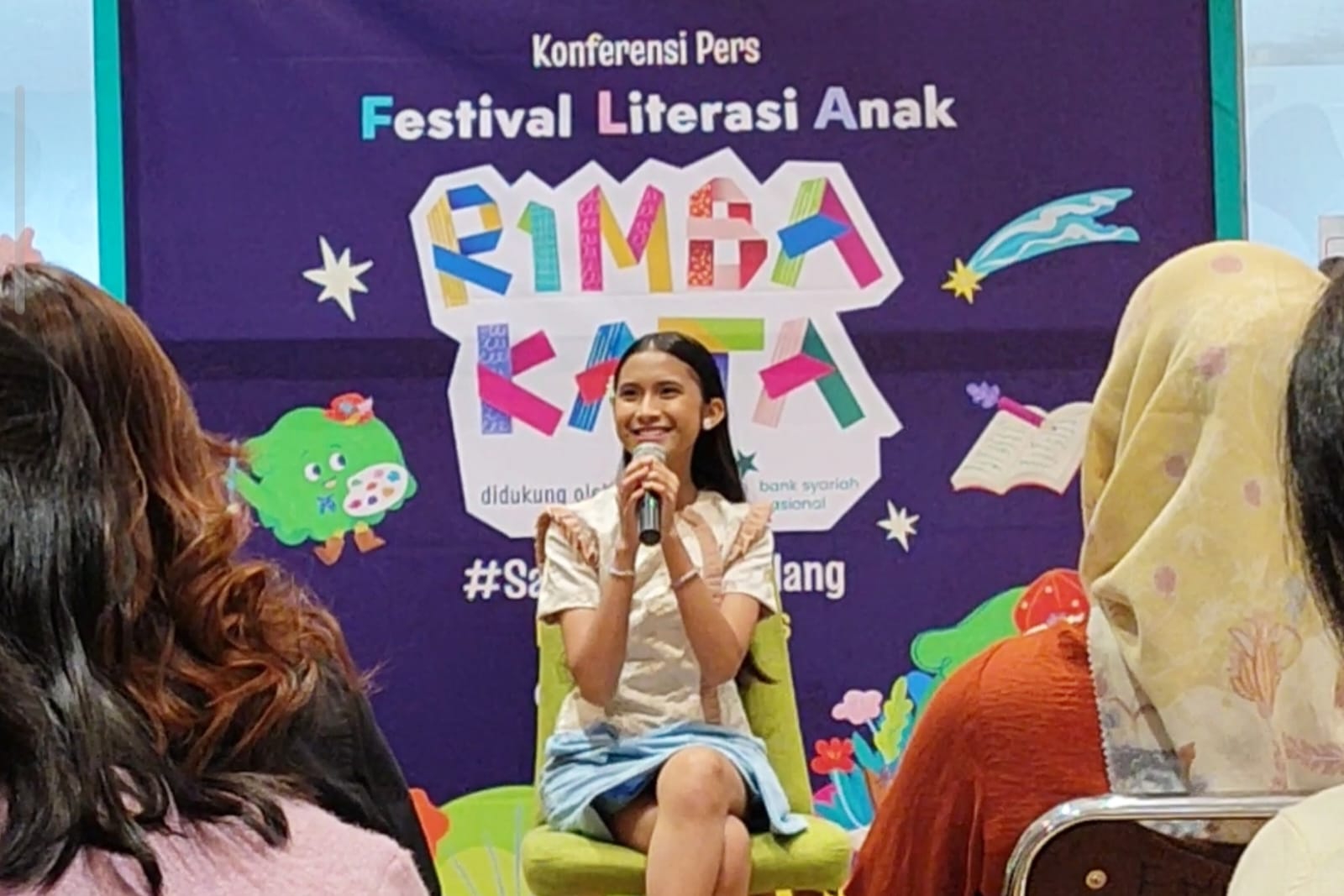 Gemar Membaca Buku, Quinn Salman Akan Meriahkan Festival Literasi Anak &ldquo;Rimba Kata&rdquo; 2026