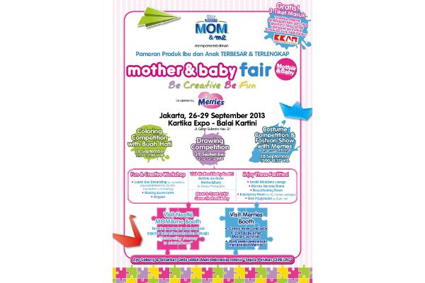  Mother & Baby Fair 2013, Be Creative Be Fun