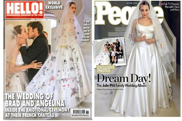 Brad Pitt & Angelina Jolie Menikah