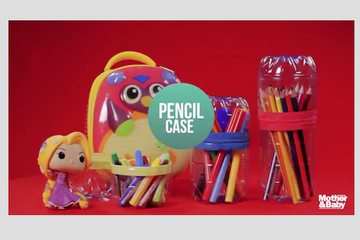 DIY Tempat Pensil dari Botol Bekas