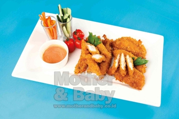 Resep Crispy Baked, Chicken, and Fish Finger