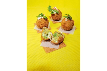 Cheesy Veggie Balls