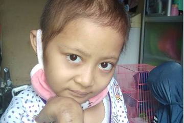 Sarah Husnia, Tetap Ceria Melawan Kanker Darah Akut