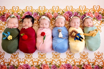Duh, Lucunya Bayi-Bayi Berfoto Ala Princess Disney Ini!