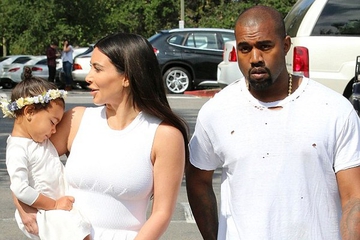 Kim Kardashian Bingung Jelaskan Pada North Soal Adiknya