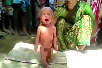 Bayi 2 Hari Dipaksa Berjalan di India