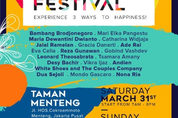 Happiness Festival 2018; Experience 3 ways to Happiness