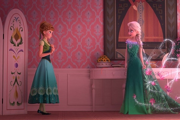 Persiapan Ulang Tahun Anna di Frozen Fever!