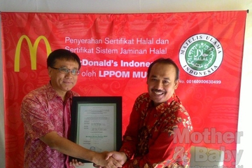 Restoran Cepat Saji Terbesar Indonesia Dapatkan Sertifikat Sistem Jaminan Halal