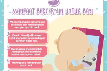 5 Manfaat Bercermin untuk Bayi