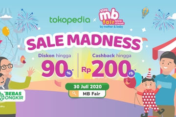 Serbu Diskon di MB Fair Belanja di Rumah Bersama Tokopedia!