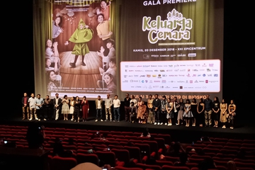 Malam Penuh Emosi di Gala Premiere Keluarga Cemara