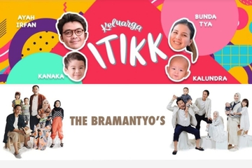 Seru dan Menghibur! Ini Deretan Kanal Youtube Keluarga Artis 