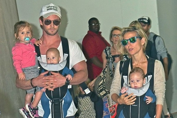 Chris 'Thor' Hemsworth Menjadi Superhero untuk Anak-Anaknya