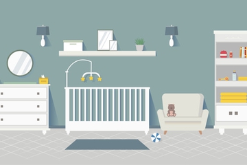 Pertimbangkan 5 Hal Berikut saat Merancang Kamar Bayi