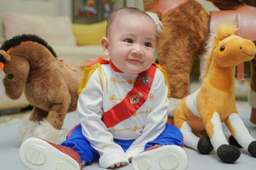 Potret Lucu dan Menggemaskan Anak Kedua Raffi Ahmad dan Nagita Slavina