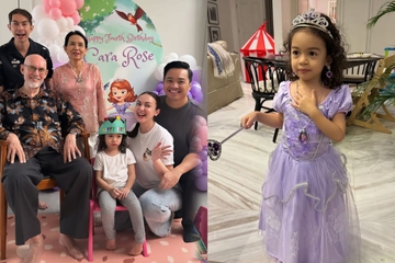 Momen Ulang Tahun Cara Rose, Putri Rianti Cartwright dan Cas Alfonso