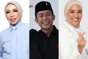 Deretan Artis yang Lolos Jadi Anggota DPR RI Periode 2024-2029
