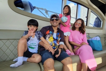 Potret Harmonis Keluarga Duma Riris dan Judika